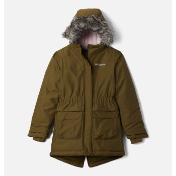 Columbia Jakne Za Djevojčice - Nordic Strider Maslinasto Zelene | VWEJ-42587